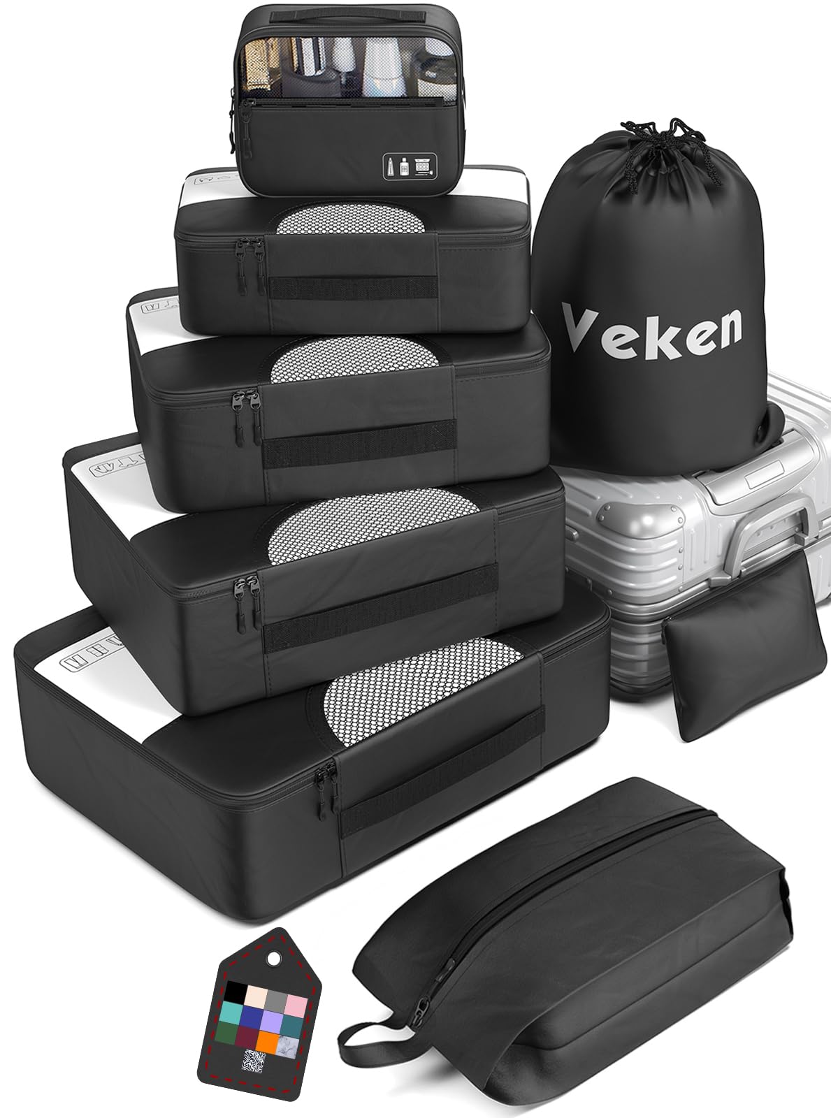 Veken 8 Set Packing Cubes