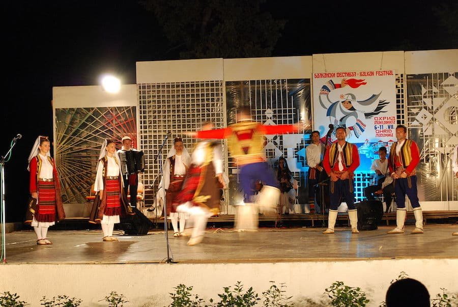 Balkan Folklore Festival Ohrid Macedonia