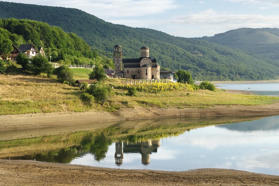 Church St. Nicholas On The Mavrovo Lake National Park Macedonia - Best Day Trips From Skopje