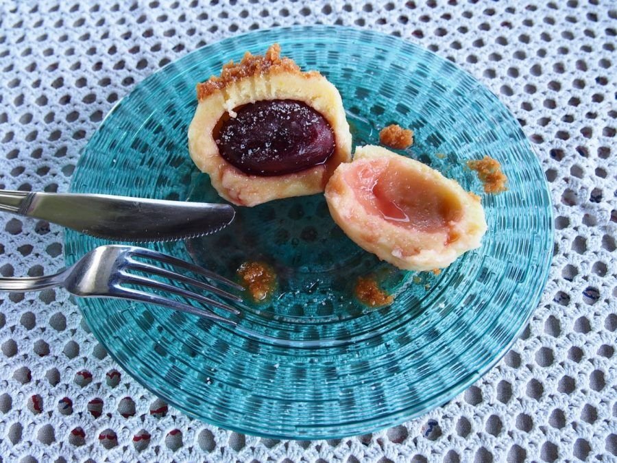 Romanian Food - Plum Dumplings