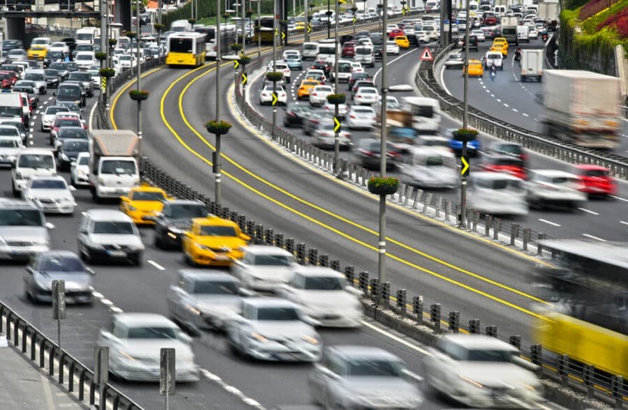 Driving in Istanbul