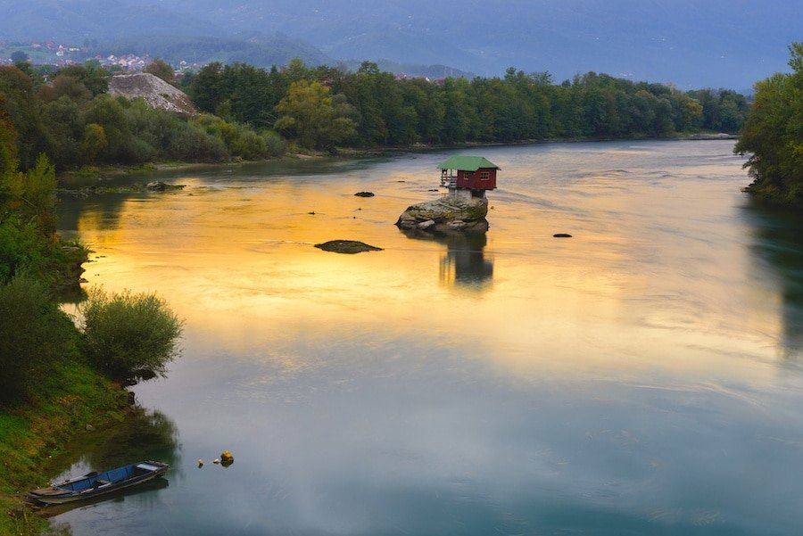 Balkans Road Trip - House On The Drina Tara