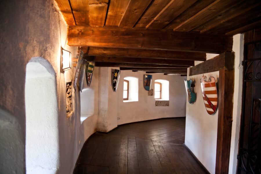 From Brasov to Bran Castle - Inside Bran Castle