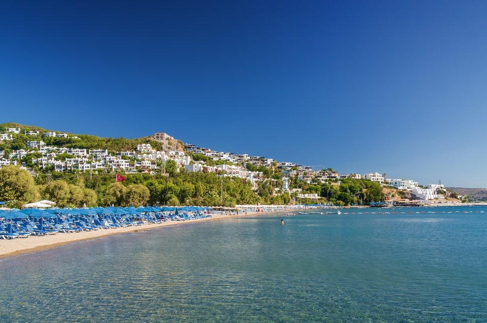 Bodrum beaches - Ortakent-Yahsi Beach Beach (Yahsi-Yalisi)