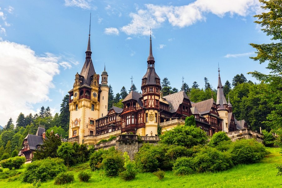 Castles in Romania - Romanian Castles - Peles castle, Sinaia, Romania