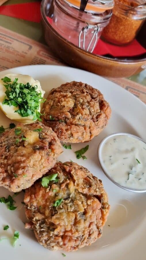 Bulgarian Food - Parsley Balls