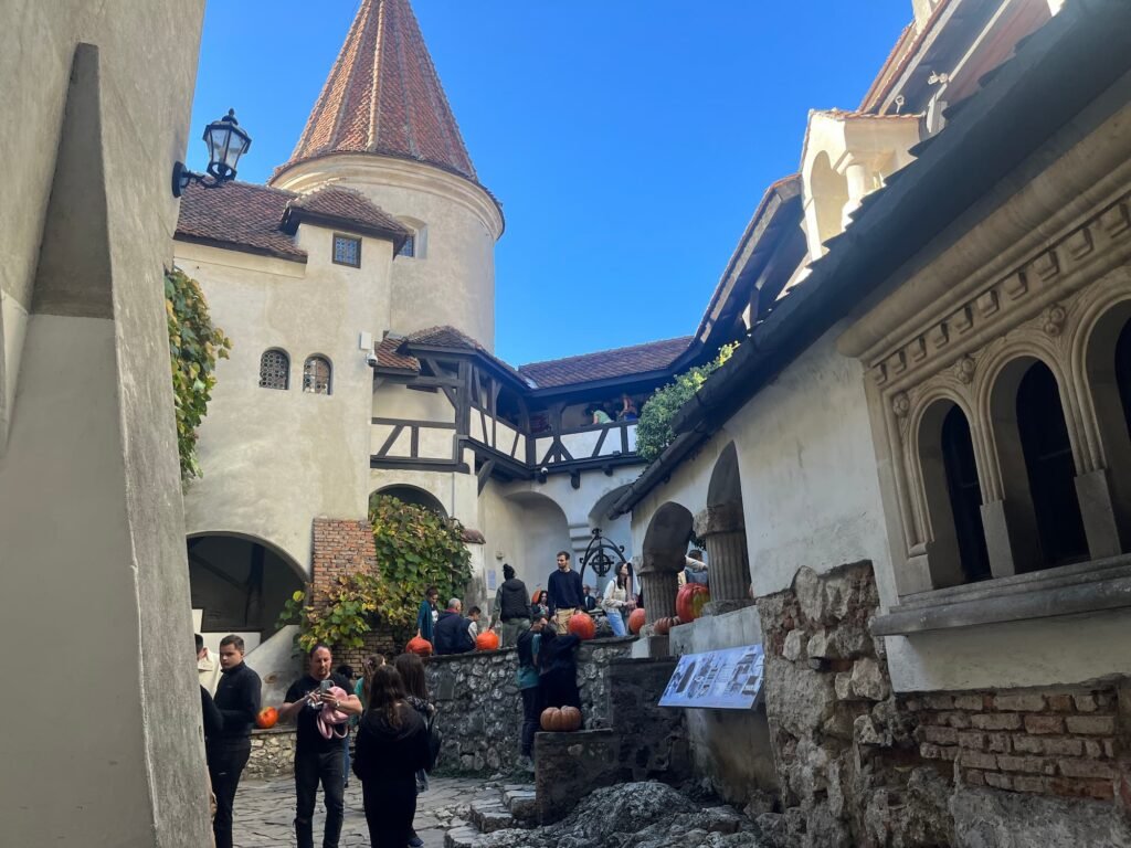 Brasov Castle Romania in the fall 