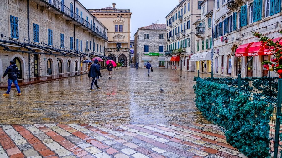 Winter In Montenegro Kotor in Winter